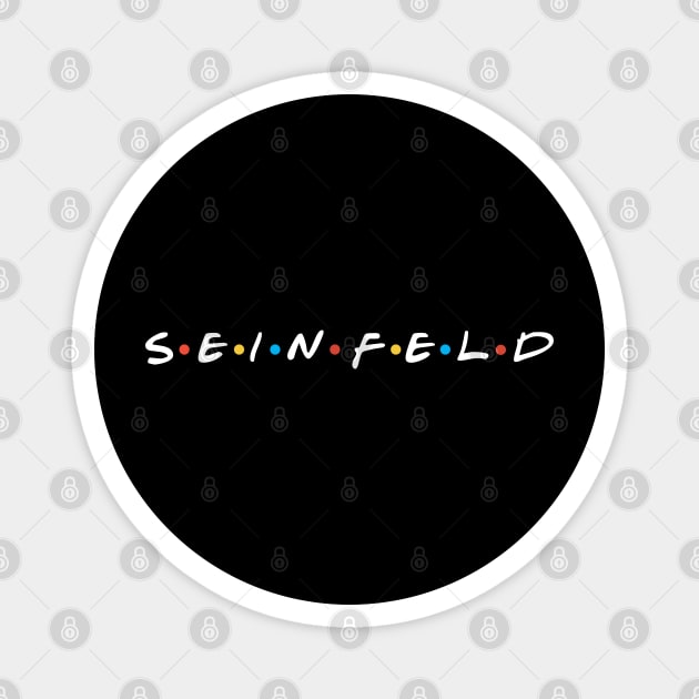 Seinfeld Friends Parody Logo Magnet by Tv Moments